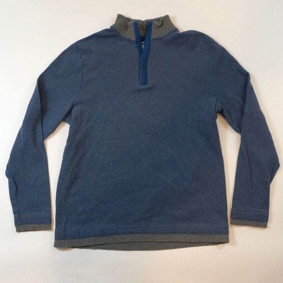 Banana Republic Other - Banana Republic Mens 1/2 Zip Sweater Size XL Blue